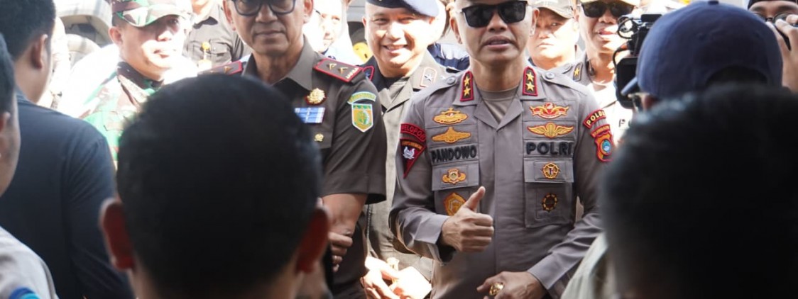 Pantau Sejumlah TPS, Kapolda Babel Pastikan Pilkada Ulang Berjalan Aman dan Kondusif