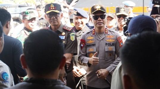 Pantau Sejumlah TPS, Kapolda Babel Pastikan Pilkada Ulang Berjalan Aman dan Kondusif