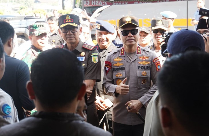 Pantau Sejumlah TPS, Kapolda Babel Pastikan Pilkada Ulang Berjalan Aman dan Kondusif