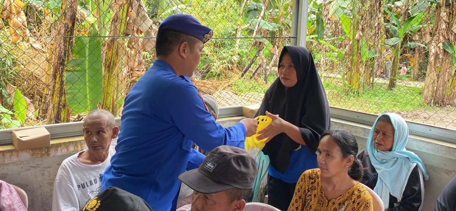 Polres Bangka Tengah Gelar Sambang Nusa di Pulau Nangka, Wujud Kepedulian Polri untuk Nelayan Pesisir