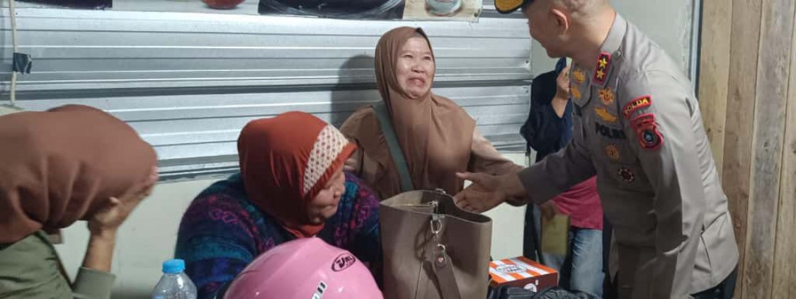 Temui Pedagang Terdampak Unras Di PT. Timah, Kapolda Babel Sampaikan Maaf Dan Siap Bantu Perbaiki
