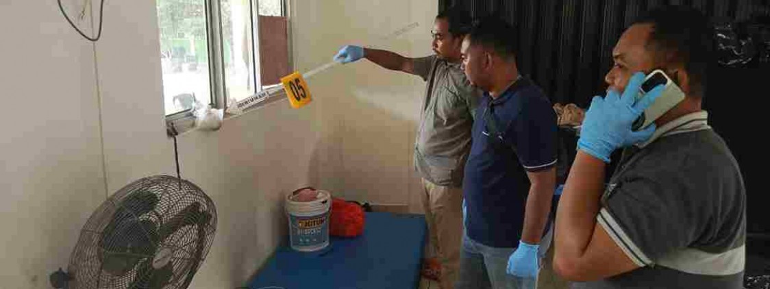 Polres Bangka Tengah Tangani Penemuan Mayat di Sekolah SMPN 1 Desa Trubus