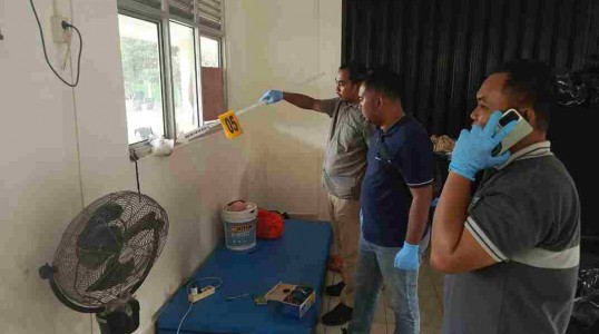 Polres Bangka Tengah Tangani Penemuan Mayat di Sekolah SMPN 1 Desa Trubus