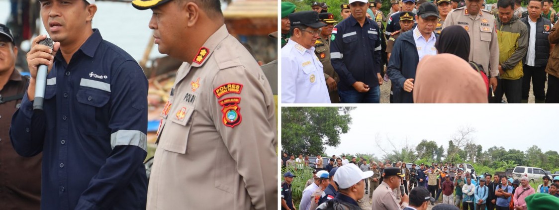 Kapolres Bangka Tengah Imbau Penambang Hentikan Aktivitas Ilegal di IUP PT Timah: “Masih Banyak Jalan Rezeki yang Halal dan Aman”