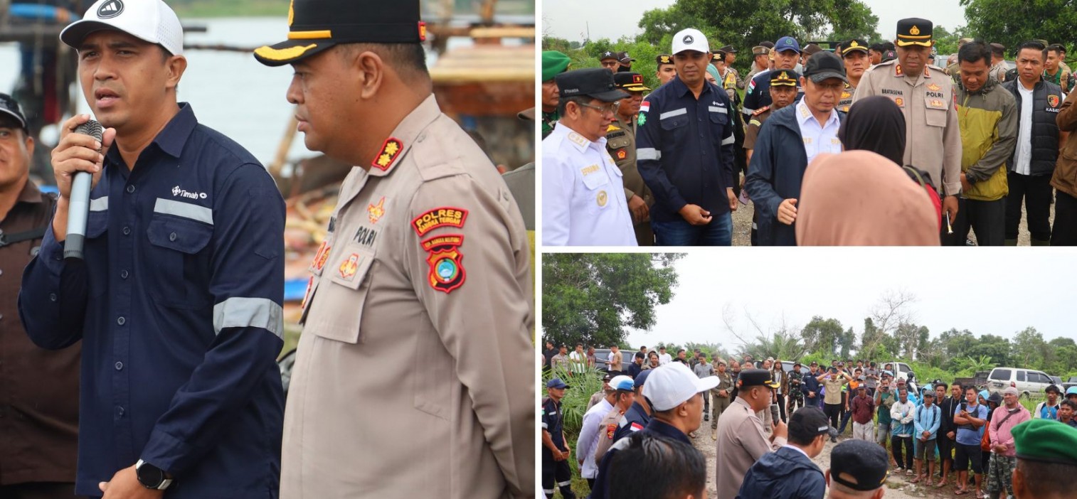 Kapolres Bangka Tengah Imbau Penambang Hentikan Aktivitas Ilegal di IUP PT Timah: “Masih Banyak Jalan Rezeki yang Halal dan Aman”